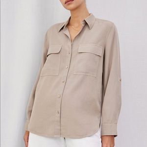 Aritzia Babaton Utility Shirt